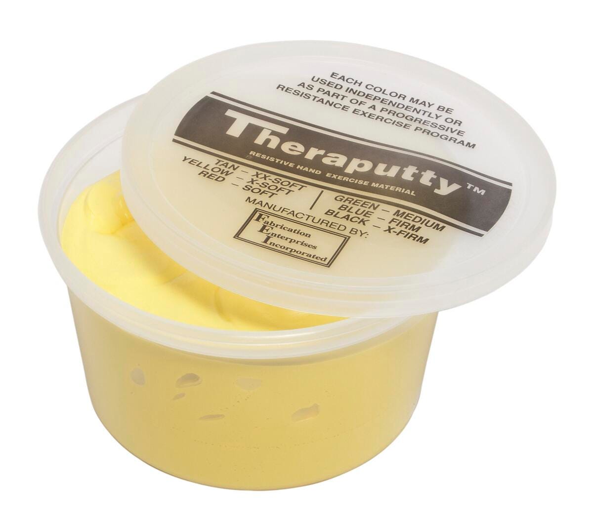 THERAPUTTY PLUS ANTIMICROBIAL EXERCISE PUTTY - YELLOW - 1 POUND