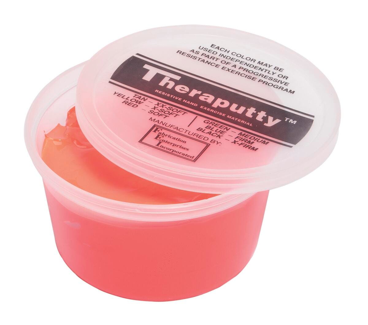 THERAPUTTY PLUS ANTIMICROBIAL EXERCISE PUTTY - RED - 1 POUND