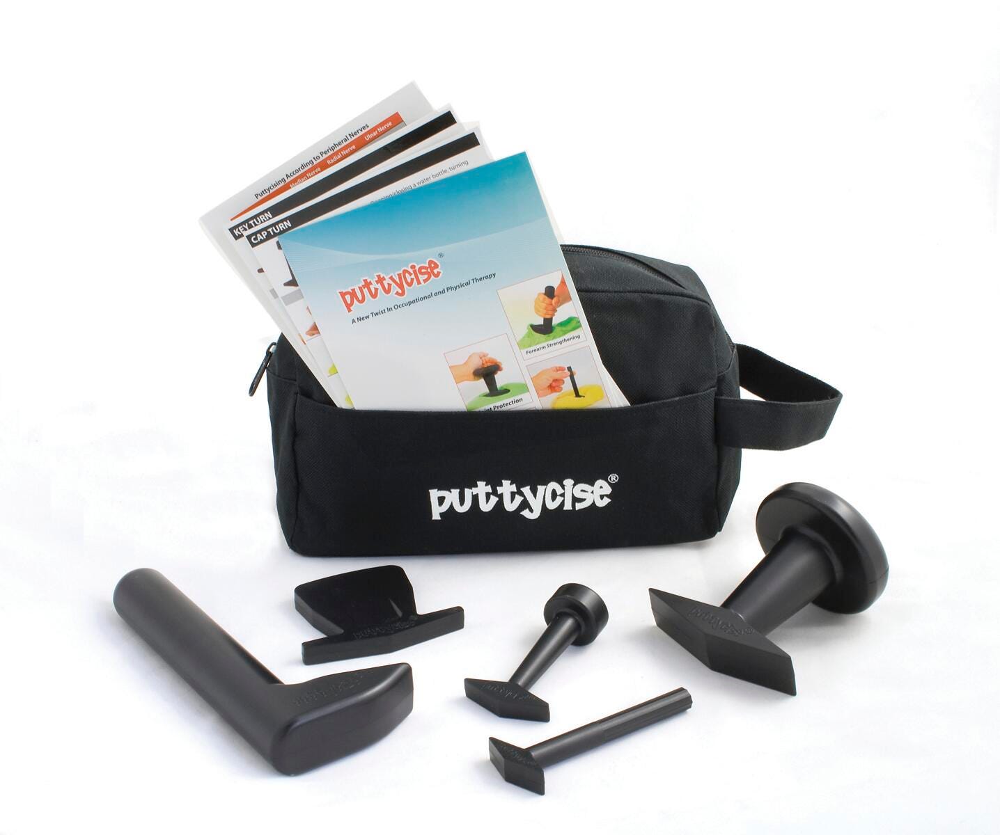 PUTTYCISE TOOL SET W/CARRY BAG AND MANUAL - SET OF 5