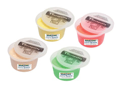 THERAPUTTY SCENTED EXERCISE PUTTY - 1 LB - VANILLA - CHERRY - BANANA - APPLE - SET OF 4
