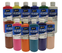 PAINT TEMPERA HB SAX VERSATEMP PINT ASST COLORS SET OF 12