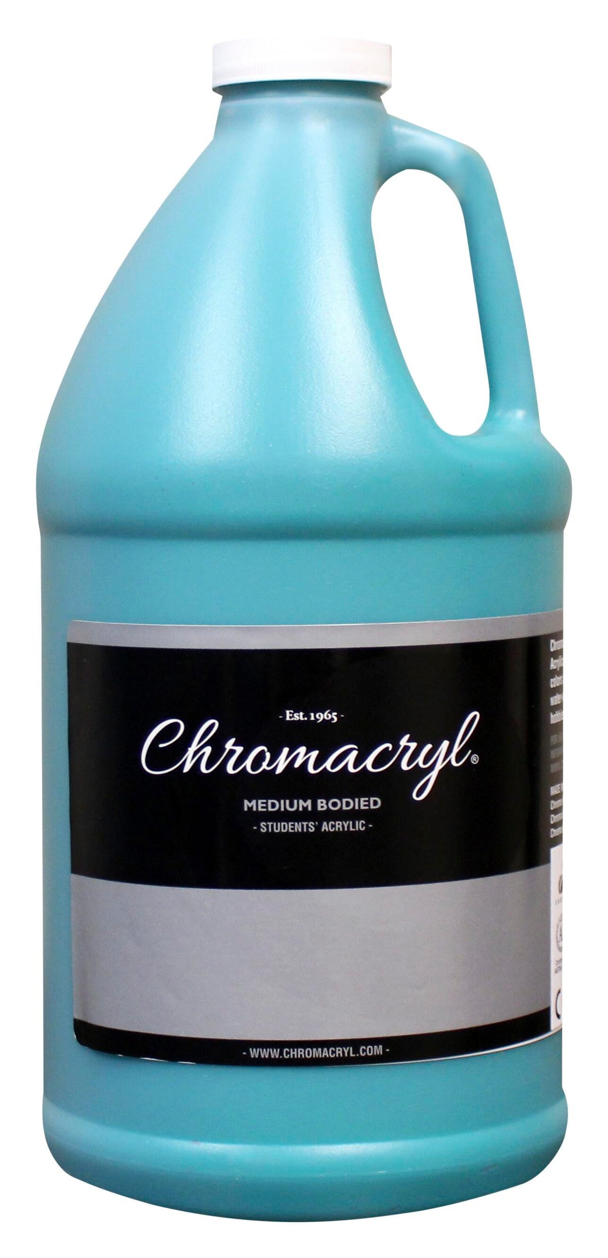 PAINT ACRYLIC STUDENTS CHROMACRYL TURQUOISE HALF GALLON
