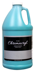 PAINT ACRYLIC STUDENTS CHROMACRYL TURQUOISE HALF GALLON