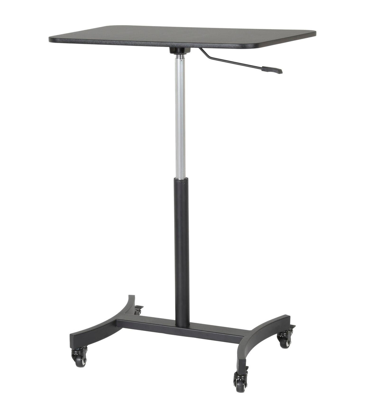 HIGH RISE MOBILE ADJUSTABLE STANDING DESK