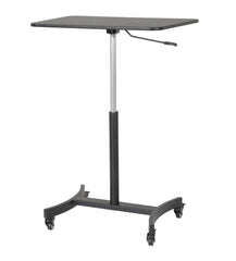 HIGH RISE MOBILE ADJUSTABLE STANDING DESK