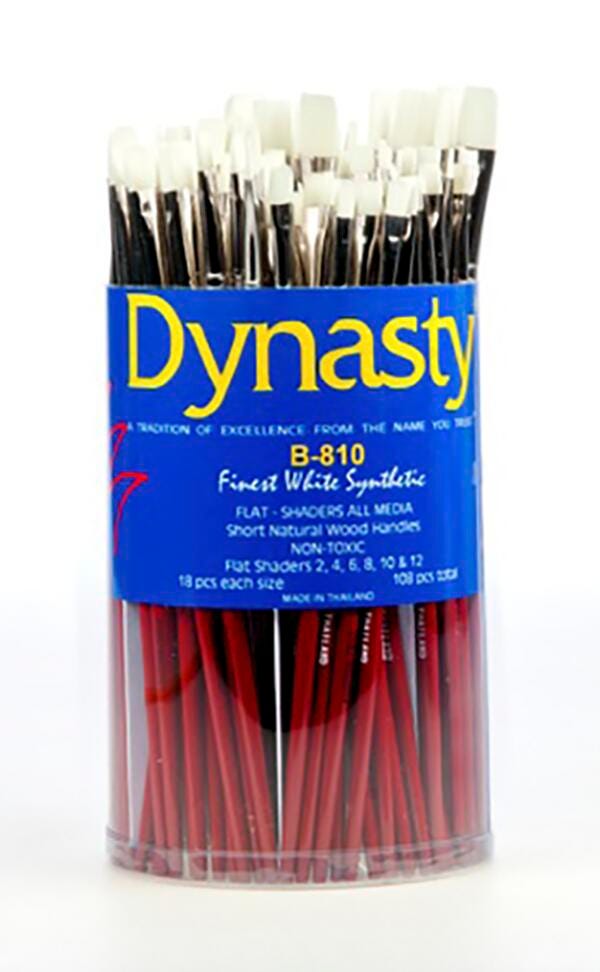 BRUSH DYNASTY B-810 CANISTER SET OF 108