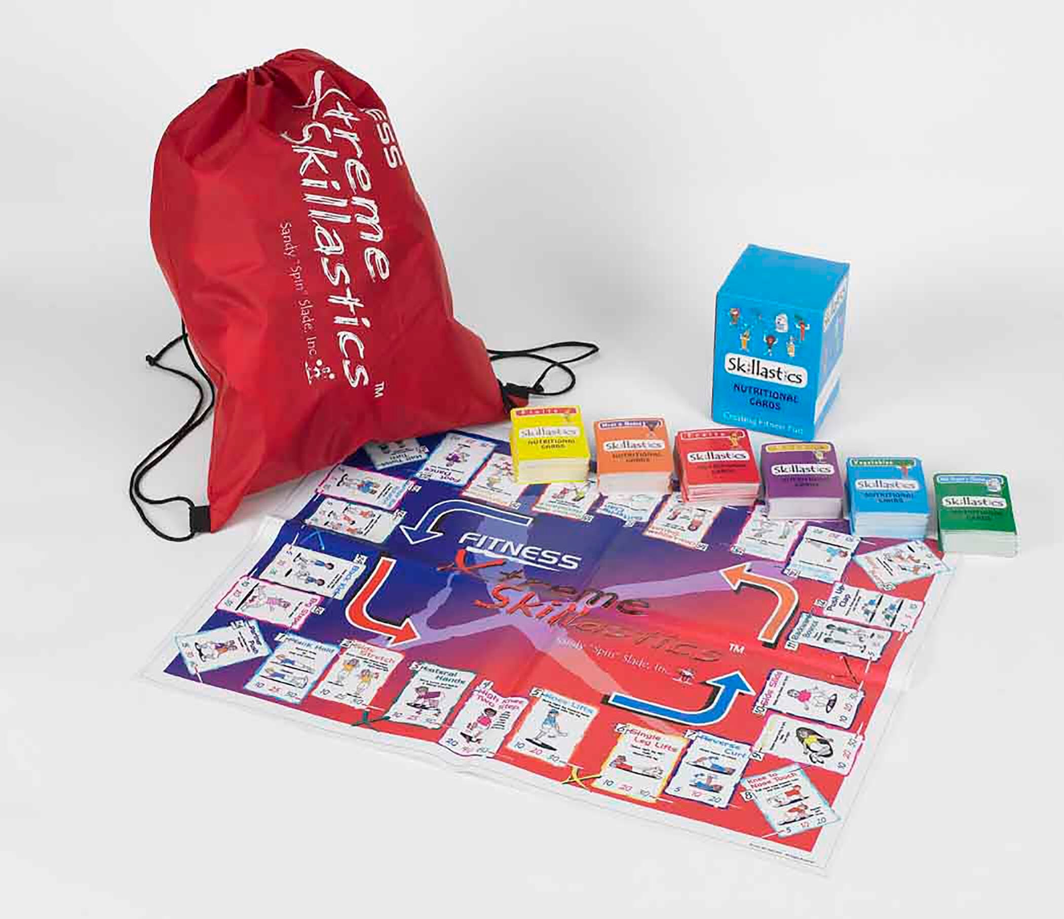 FITNESS XTREME / SECONDARY SKILLASTICS NUTRITIONAL CARD PACKAGE
