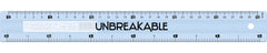 RULER UNBREAKABLE MAPED 12 IN