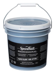 INK SCREEN PRINTING ACRYLIC SPEEDBALL GALLON POSTER BLACK