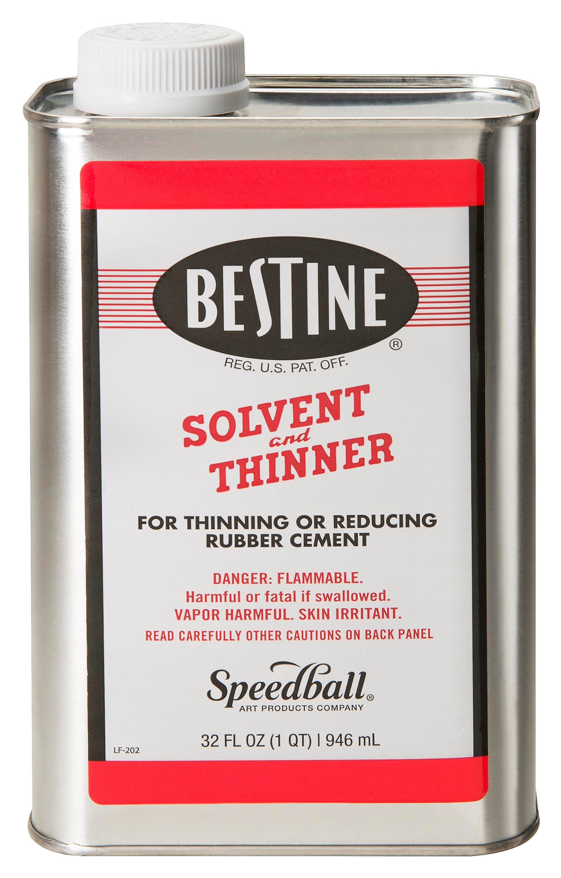 SOLVENT AND THINNER BEST-TEST QUART CAN BESTINE 32OZ