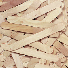 CRAFT STICKS JUMBO NATURAL PACK OF 100