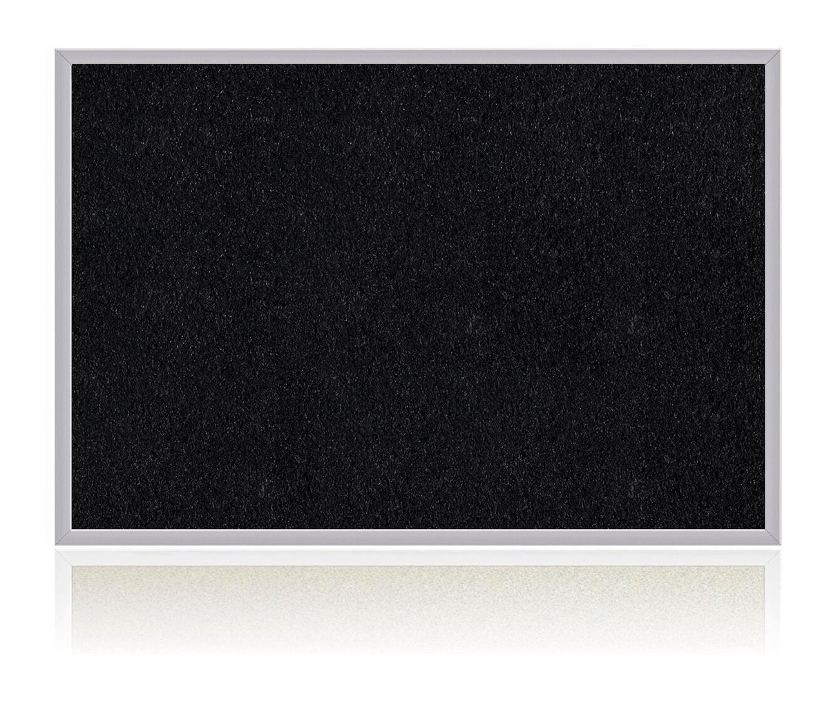 BULLETIN BOARD - GHENT RECYCLED BULLETIN BOARD - SATIN ALUMINUM FRAME - 3 H X 5 W FT - SPECIFY TACKBOARD COLOR