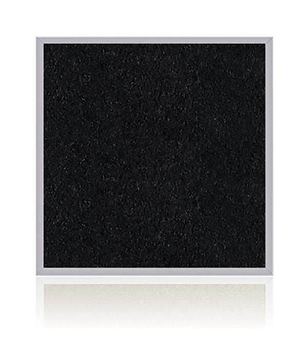 BULLETIN BOARD - GHENT RECYCLED BULLETIN BOARD - SATIN ALUMINUM FRAME - 4 H X 4 W FT - SPECIFY TACKBOARD COLOR