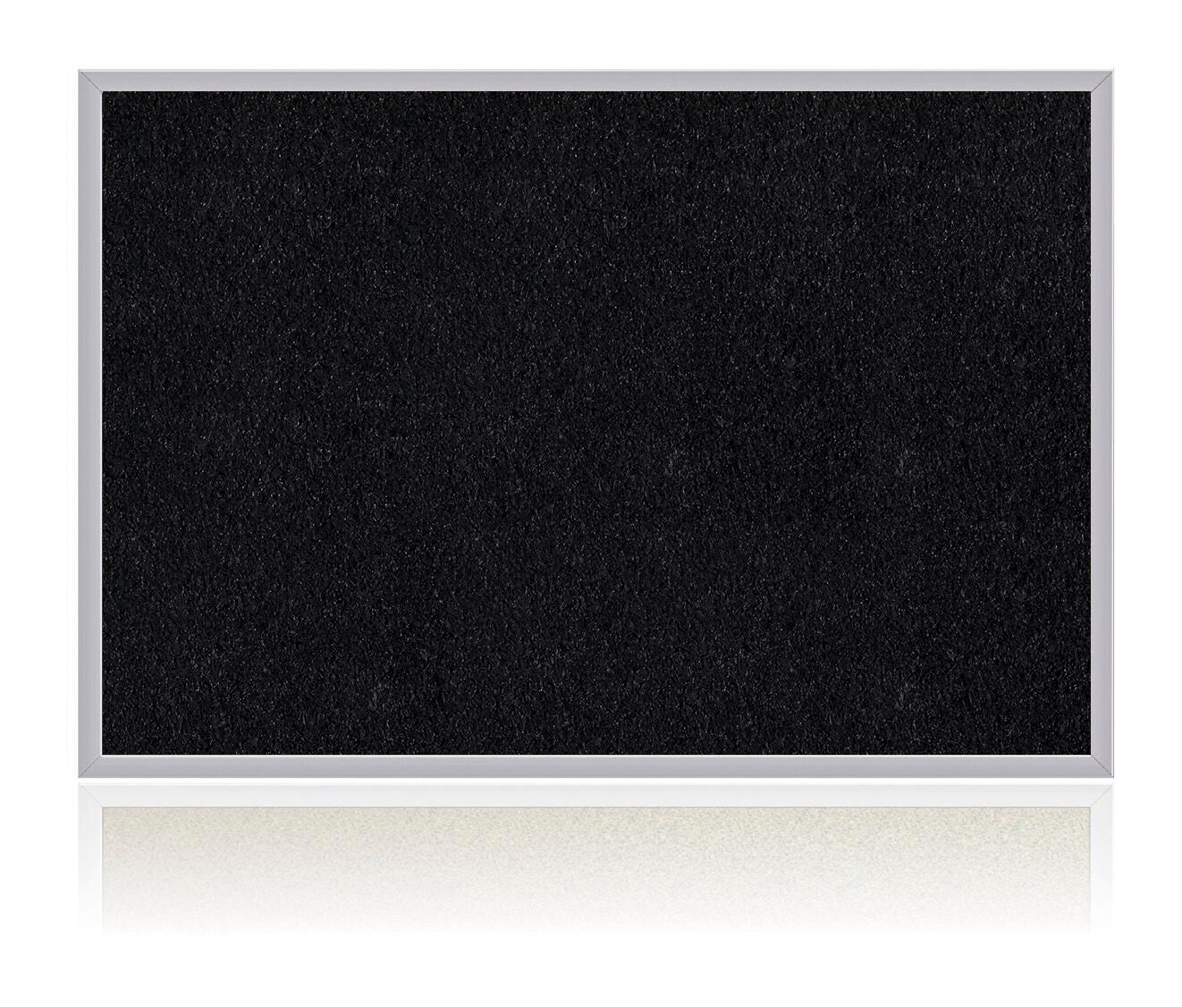 BULLETIN BOARD - GHENT RECYCLED BULLETIN BOARD - SATIN ALUMINUM FRAME - 4 H X 8 W FT - SPECIFY TACKBOARD COLOR