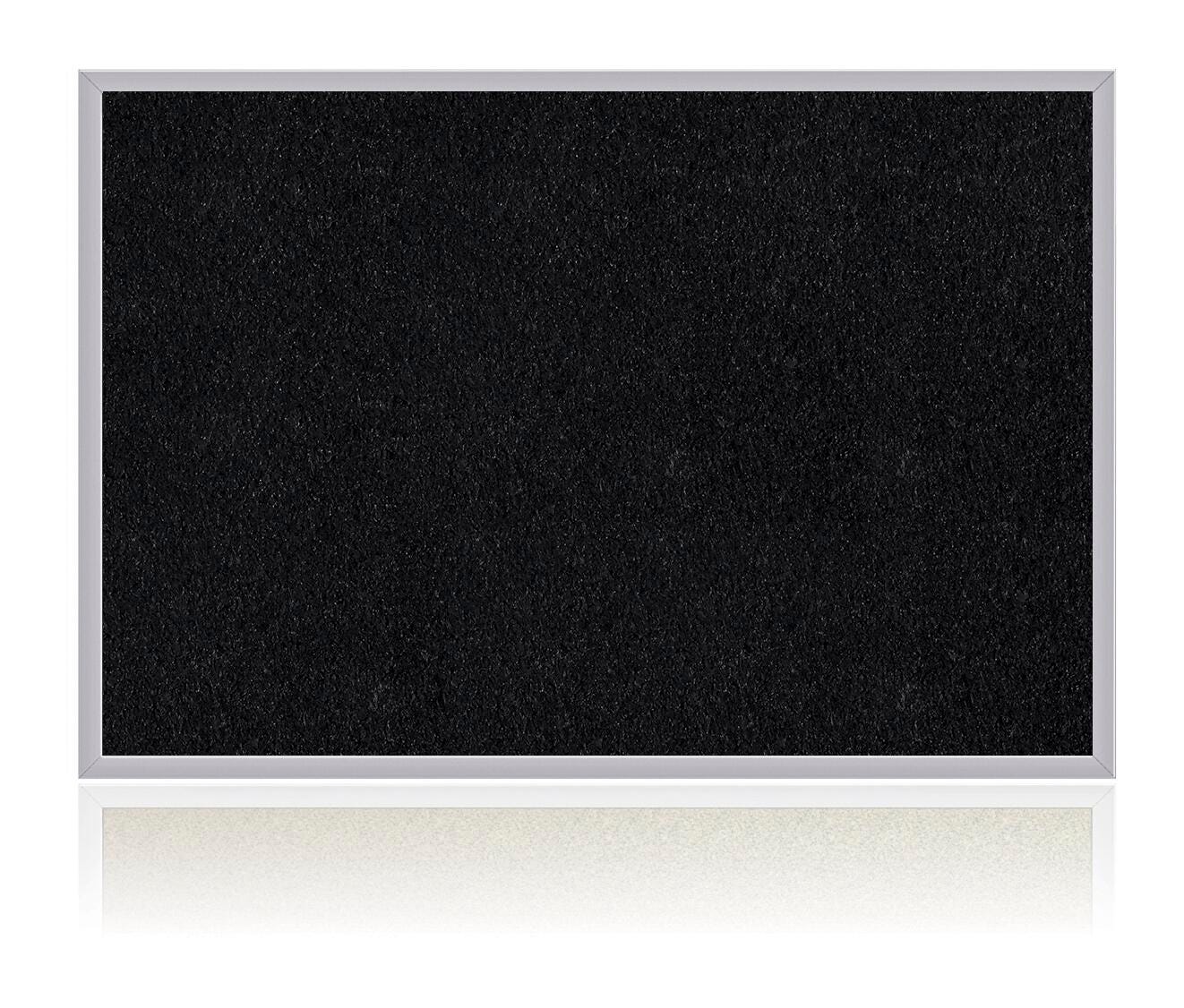 BULLETIN BOARD - GHENT RECYCLED BULLETIN BOARD - SATIN ALUMINUM FRAME - 4 H X 10 W FT - SPECIFY TACKBOARD COLOR