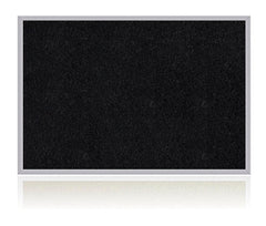 BULLETIN BOARD - GHENT RECYCLED BULLETIN BOARD - SATIN ALUMINUM FRAME - 4 H X 10 W FT - SPECIFY TACKBOARD COLOR