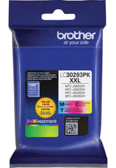 CARTRIDGE TANK INKVESTMENT MULTI-COLOR BRTLC30293PK PK OF 3