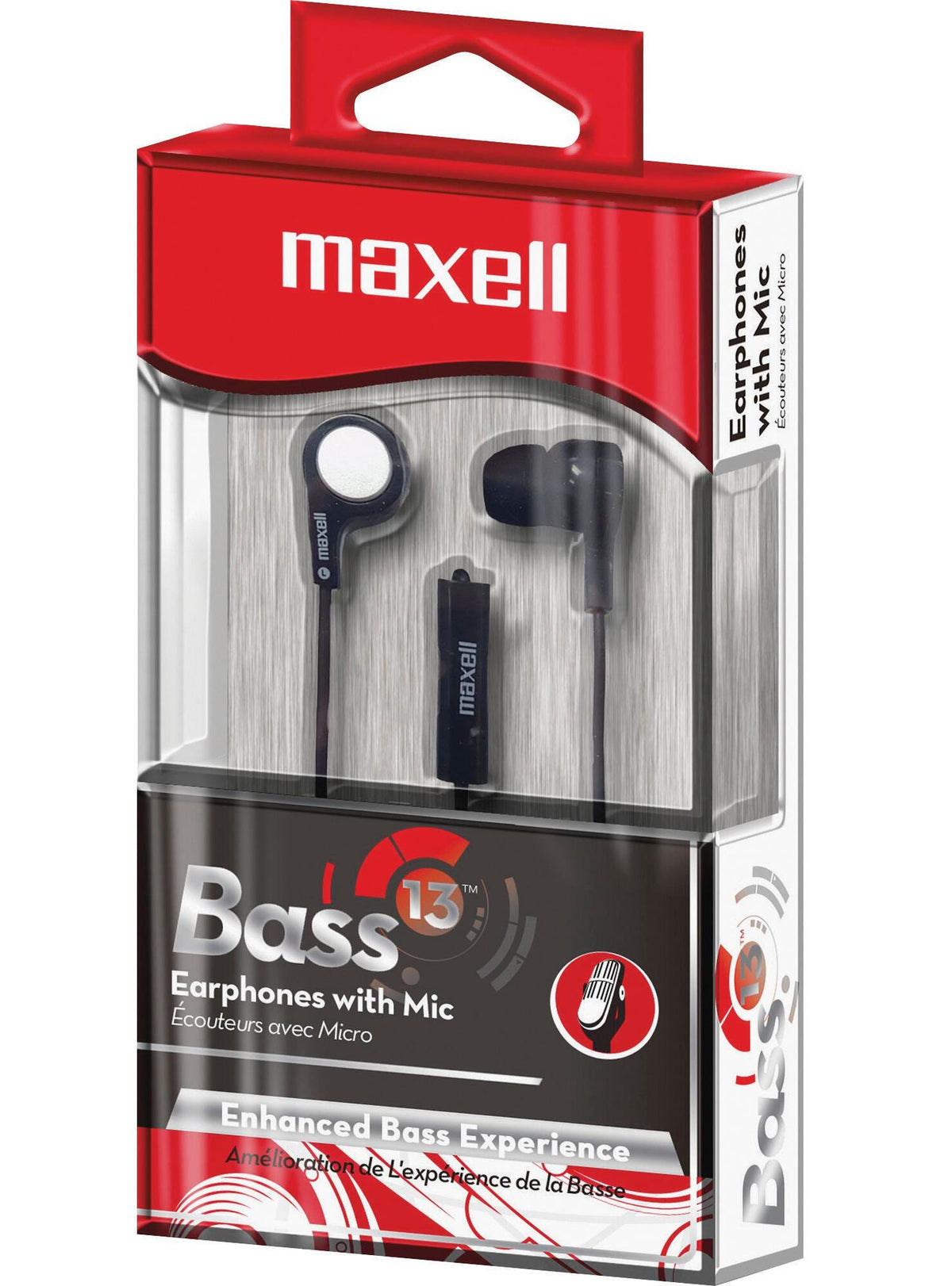 EARBUDS W/MIC 3.5MM MAXELL MAX199621