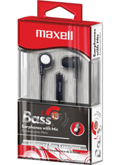 EARBUDS W/MIC 3.5MM MAXELL MAX199621