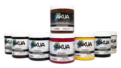INK AKUA INTAGLIO 8 OZ ASSORTED COLORS SET OF 8