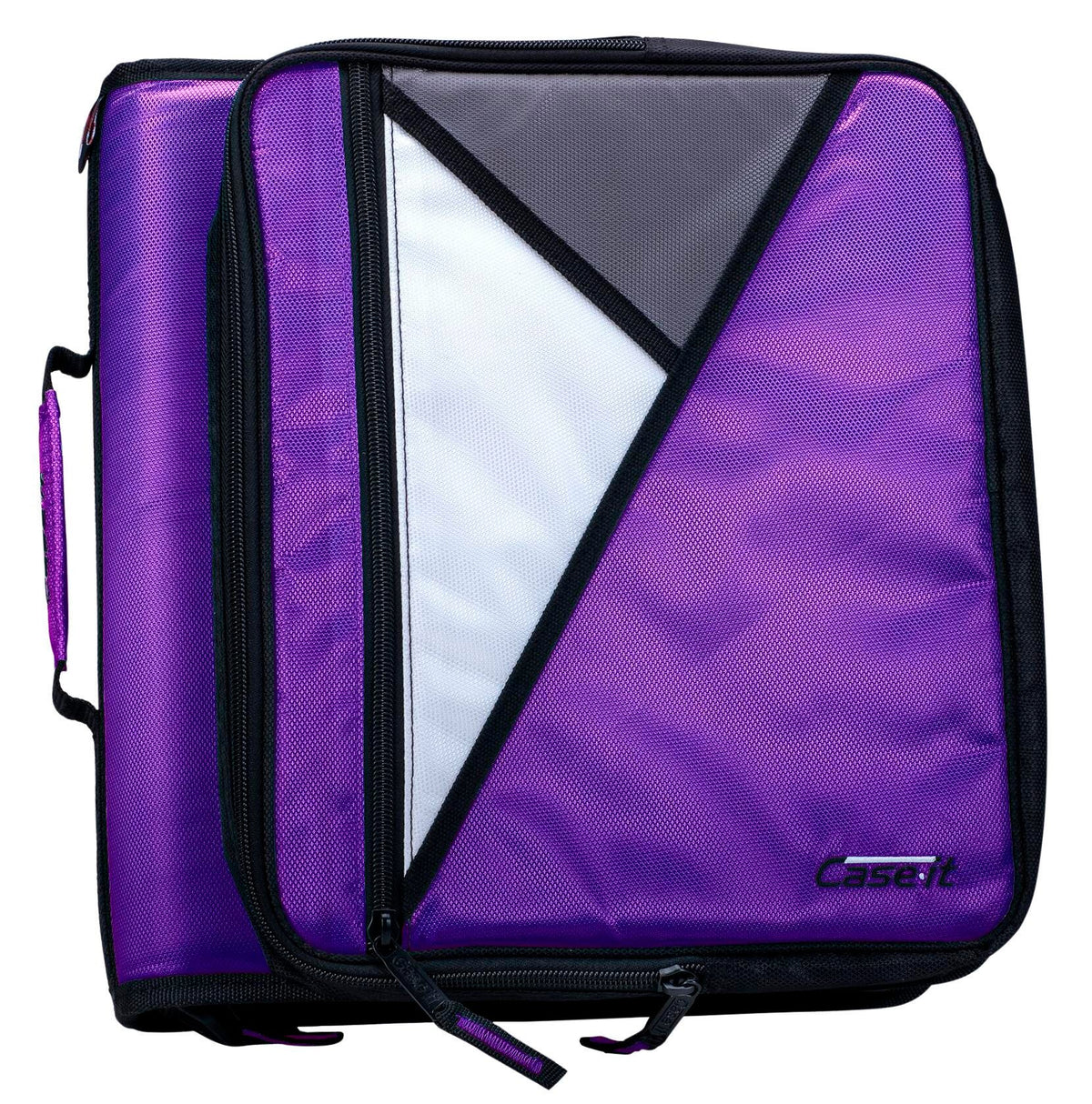 BINDER ZIPPER O-RING LAPTOP 2IN DEEP PURPLE