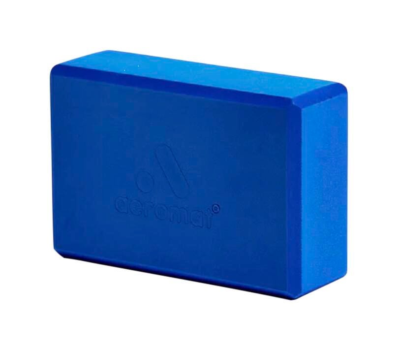 YOGA BLOCK REGULAR 3 X 6 X 9 INCH BLUE