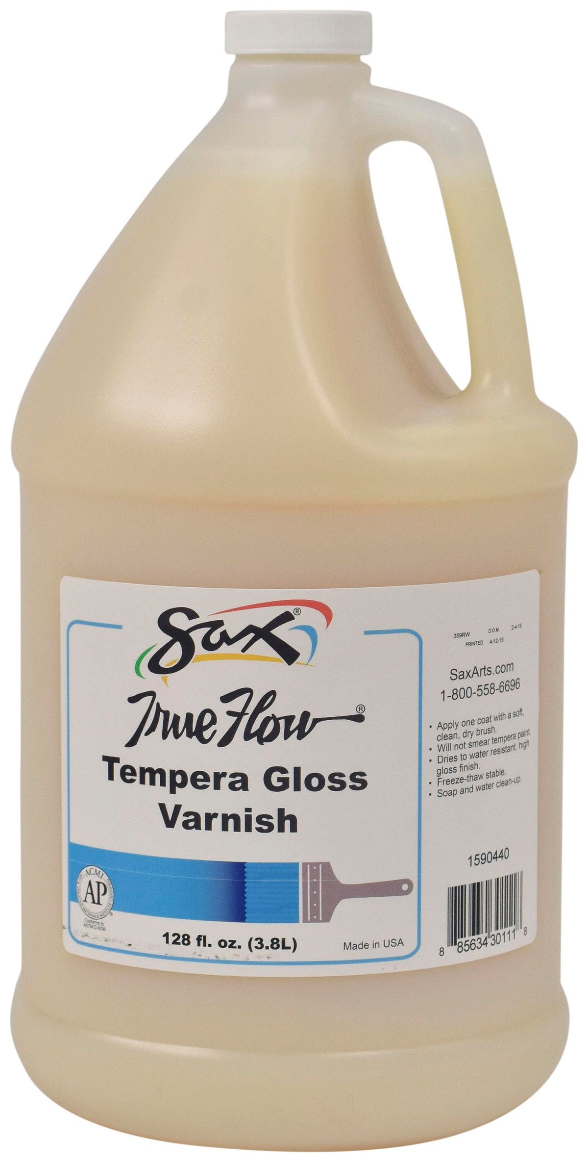 TEMPERA VARNISH SAX GLOSS GALLON