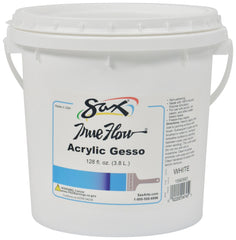ACRYLIC GESSO SAX WHITE GALLON