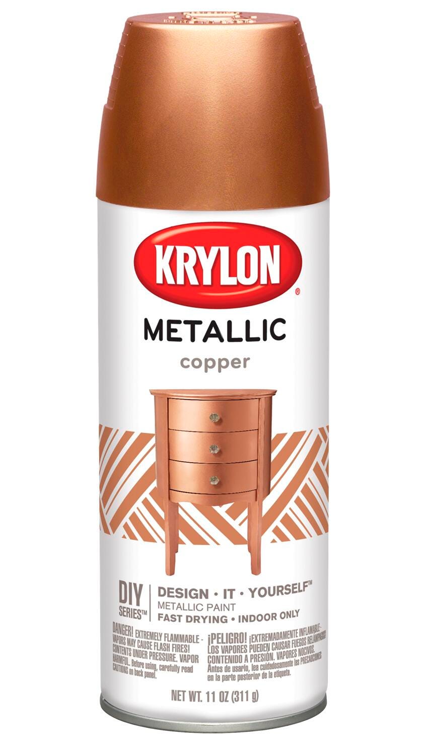 SPRAY PAINT GENERAL PURPOSE COPPER METALLIC