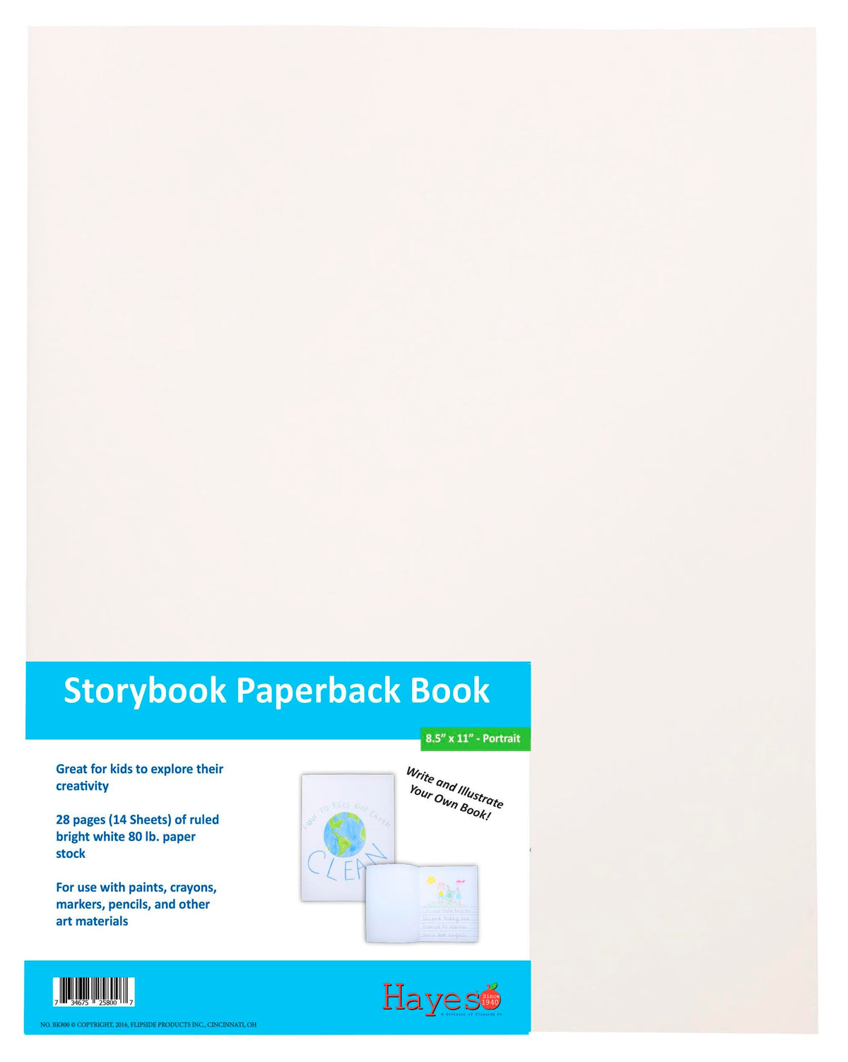 JOURNAL SOFT COVER LINED 8.5X11 28PGS 80LB PK/24