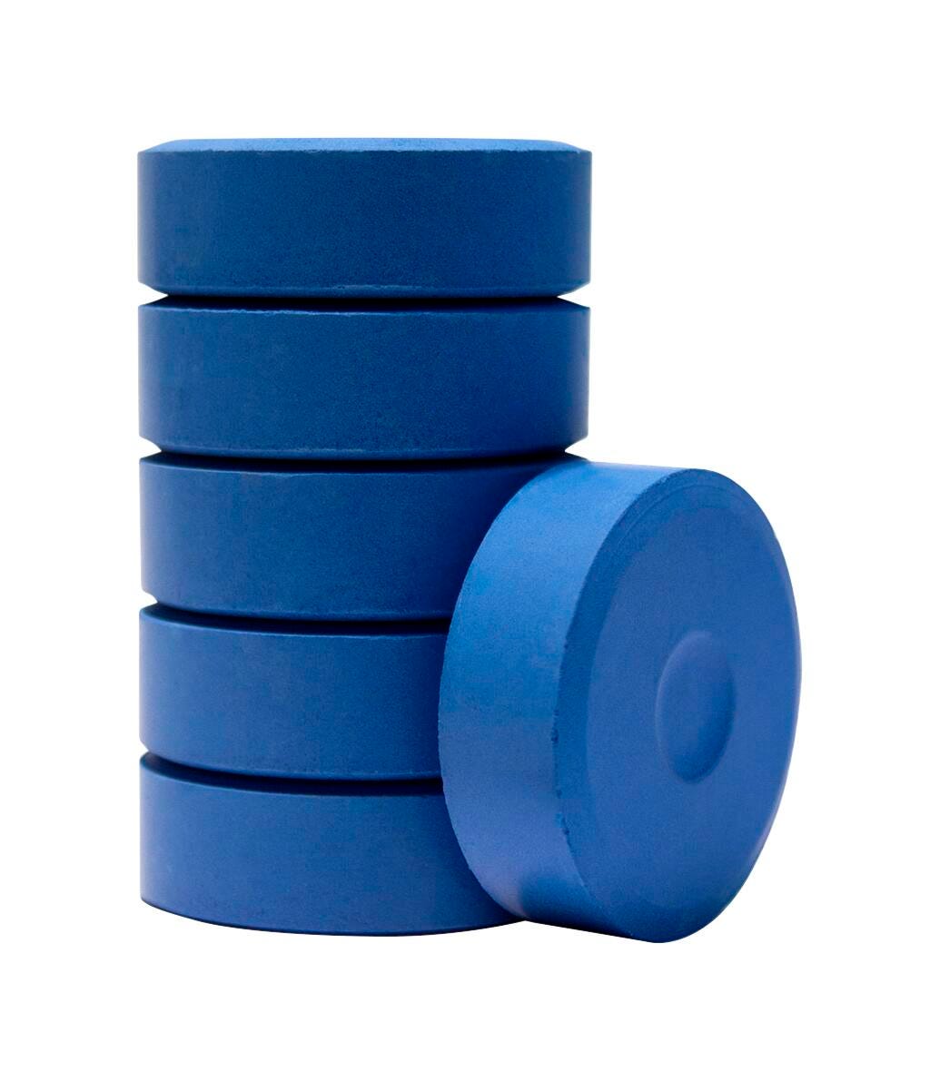 PAINT TEMPERA CAKES LARGE RICHESON COBALT BLUE PACK OF 6