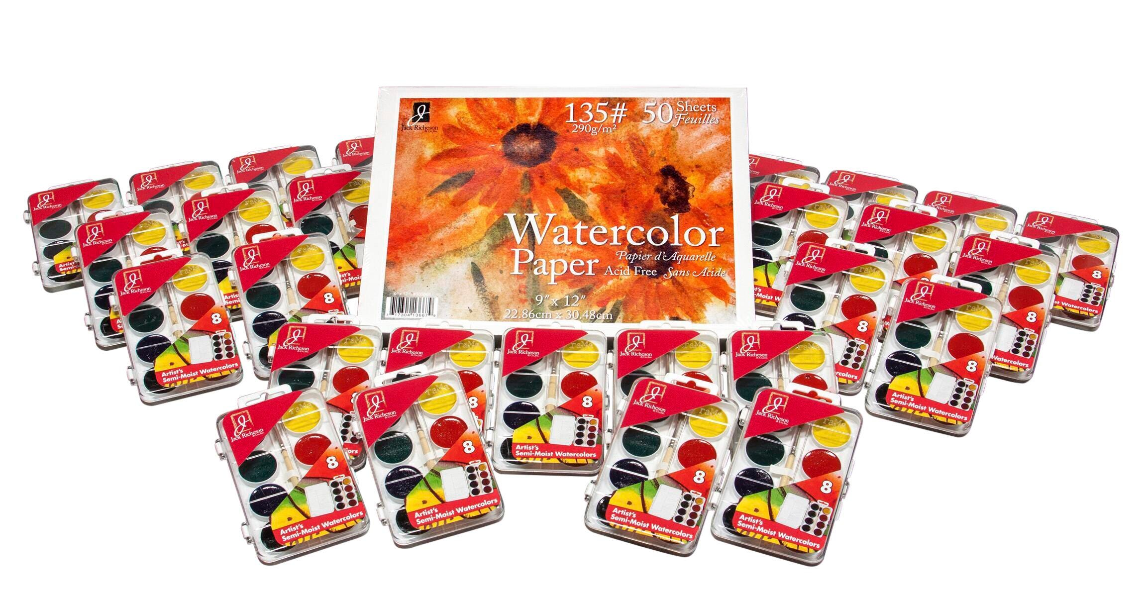 PAINT WATERCOLOR RICHESON CLASS SET OF 27