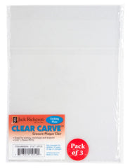 ETCHING PLATES CLEAR CARVE 5X7 INCH PACK OF 3