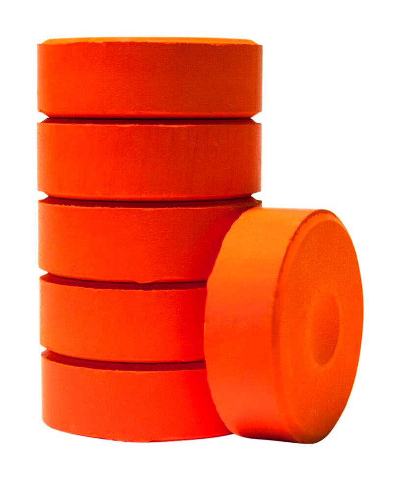 PAINT TEMPERA CAKES LARGE RICHESON VERMILLION PACK OF 6