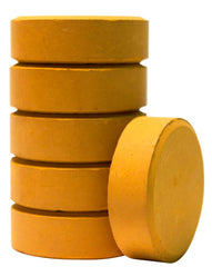 PAINT TEMPERA CAKES LARGE RICHESON YELLOW OCHRE PACK OF 6