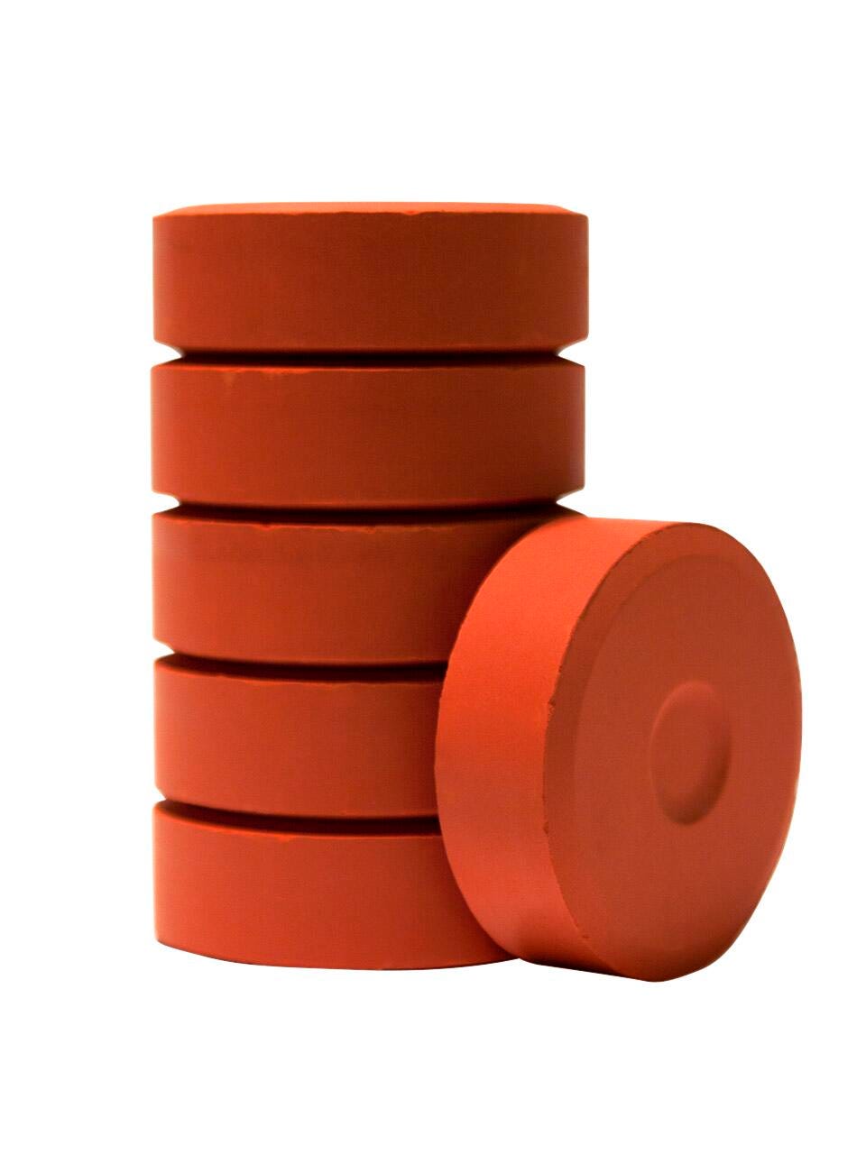 PAINT TEMPERA CAKES LARGE RICHESON BURNT SIENNA PACK OF 6