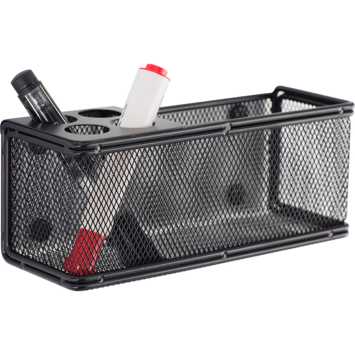 MARKERBOARD ACCESSORY SAFCO ONYX IT MESH MAGNETIC MARKER BASKET - BLACK