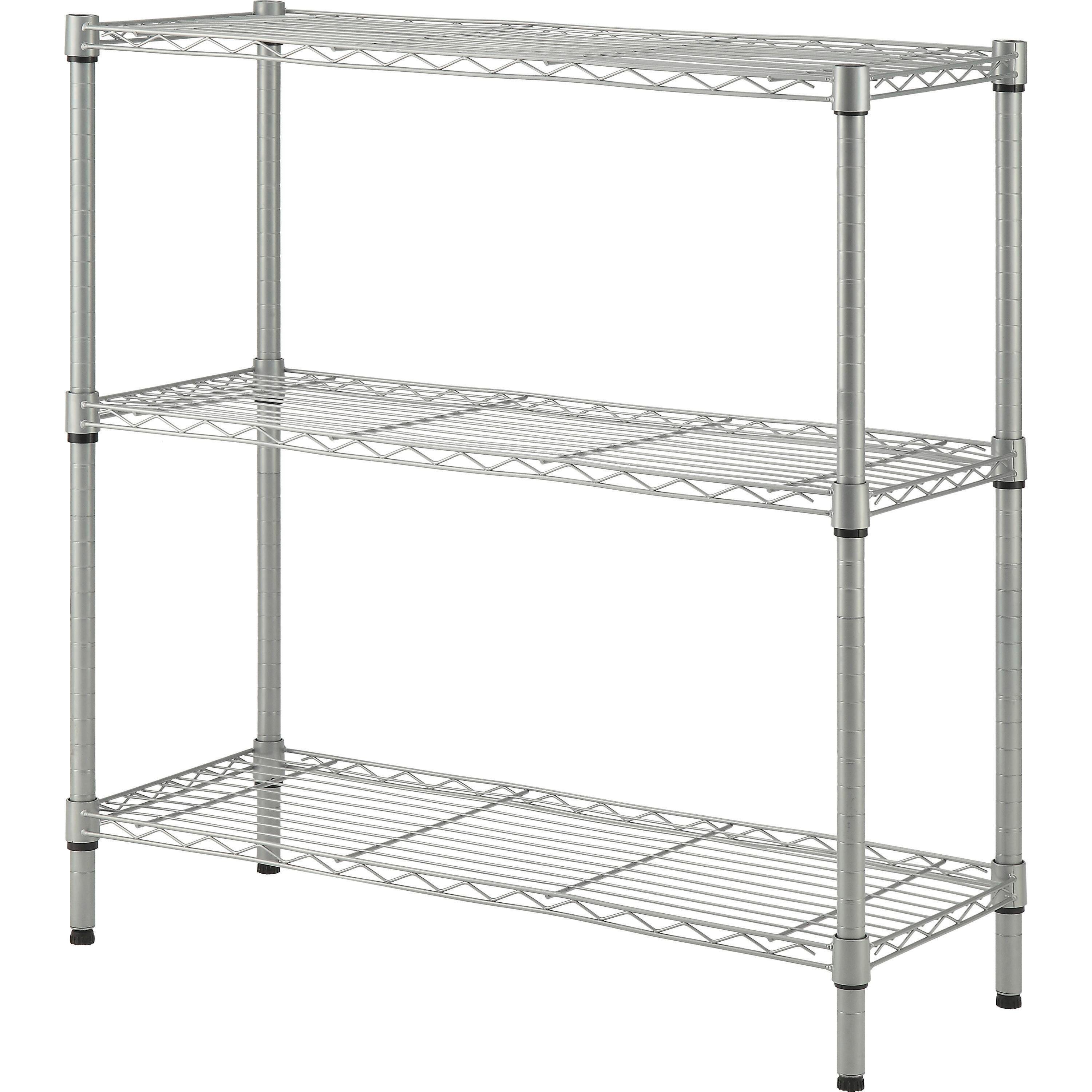 SHELVING LIGHT 3 TIER SILVER