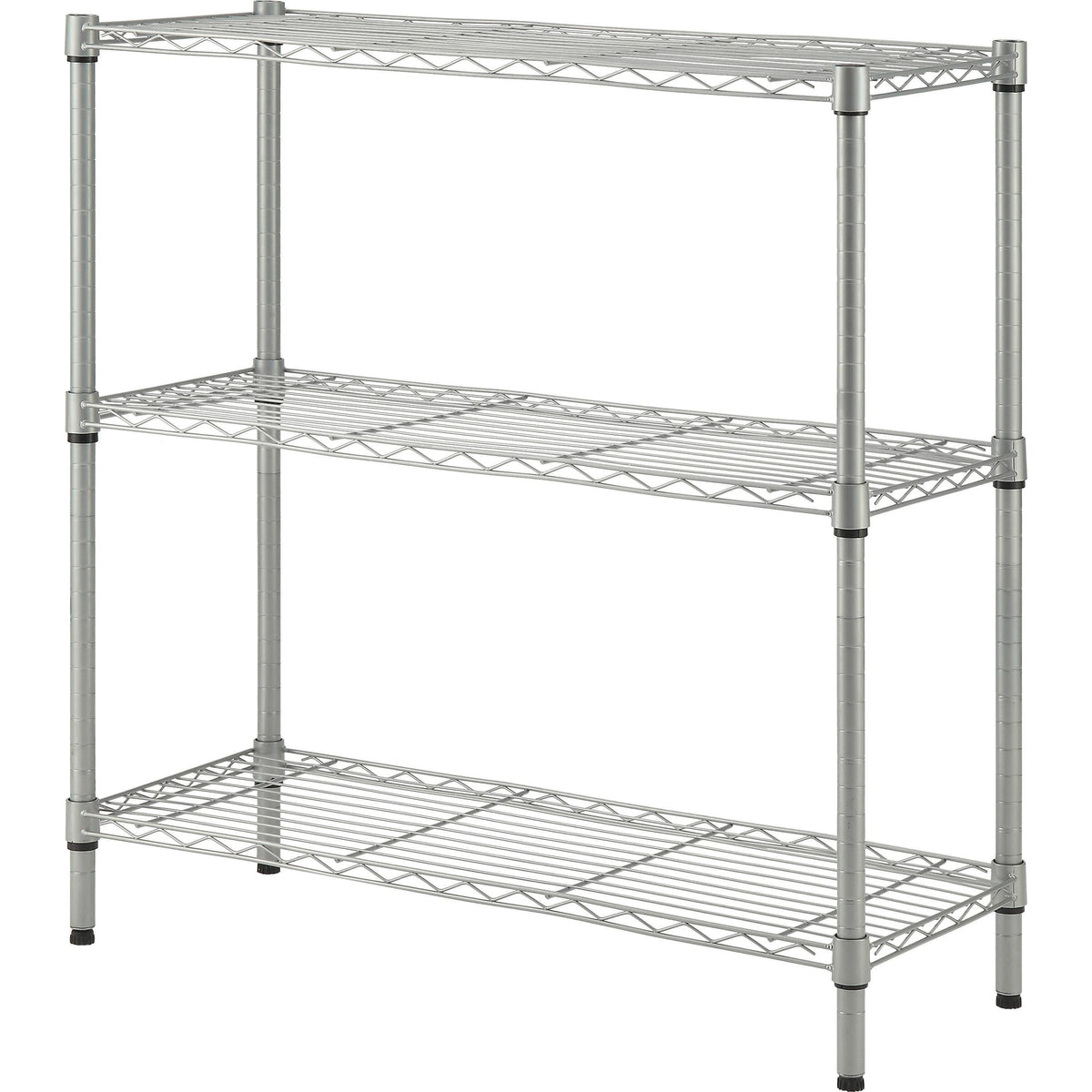 SHELVING LIGHT 3 TIER SILVER