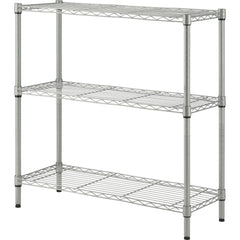 SHELVING LIGHT 3 TIER SILVER