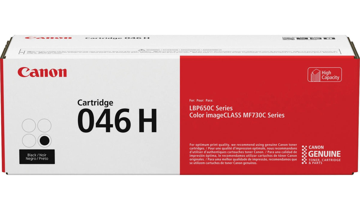 CARTRIDGE INK TONER CANON CNMCRTDG046HBK BLACK