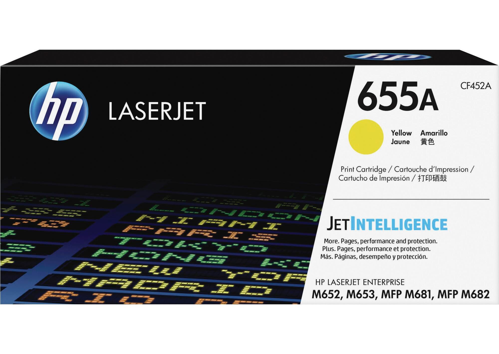 CARTRIDGE INK TONER HP HEWCF452A YELLOW