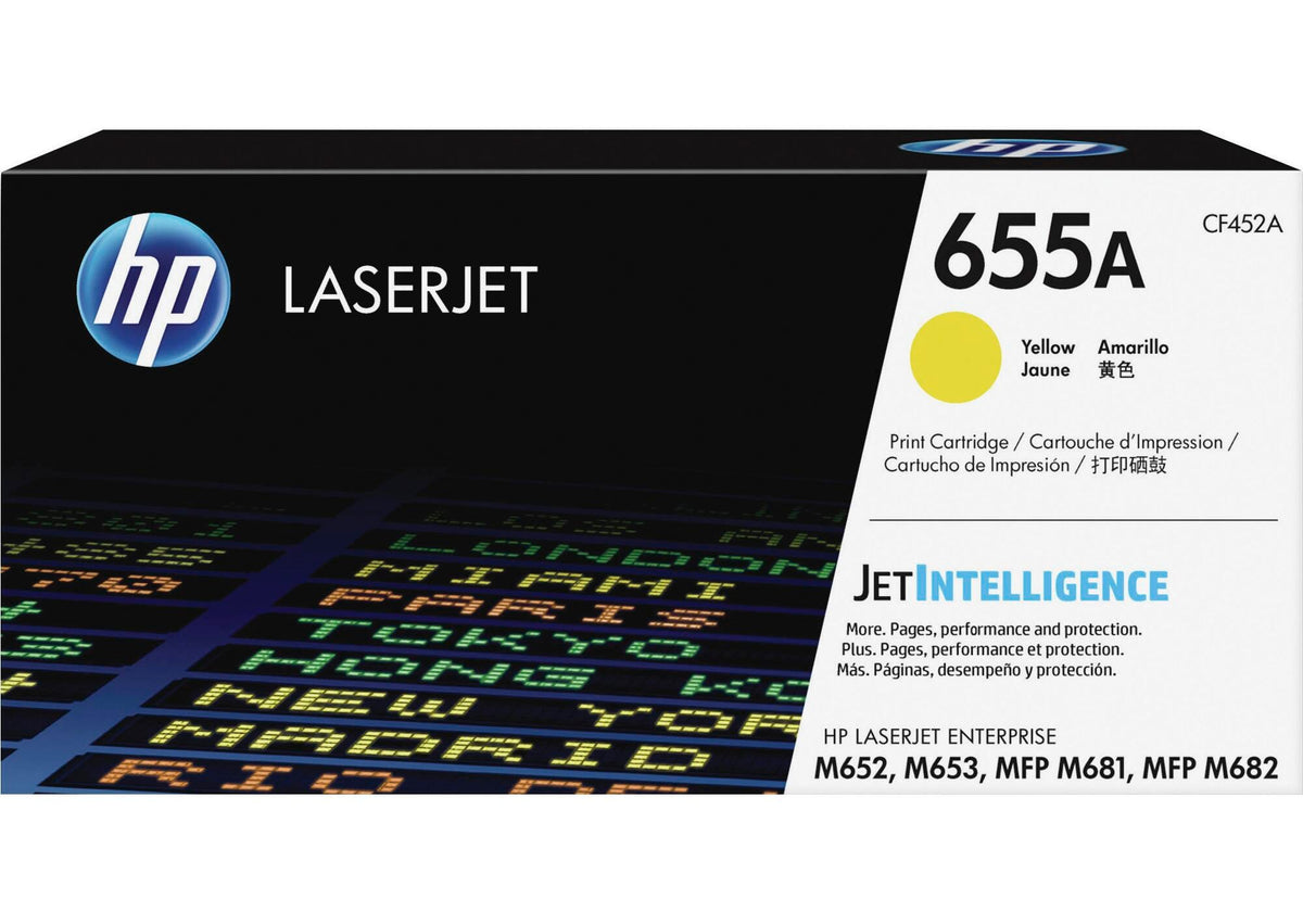 CARTRIDGE INK TONER HP HEWCF452A YELLOW