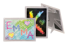 BUTTONS SNAP-IN RECTANGLE 2X2-7/8 IN PACK OF 12