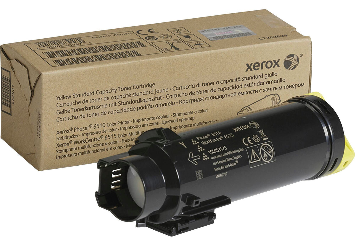 CARTRIDGE INK TONER XEROX XER106R03475 YELLOW