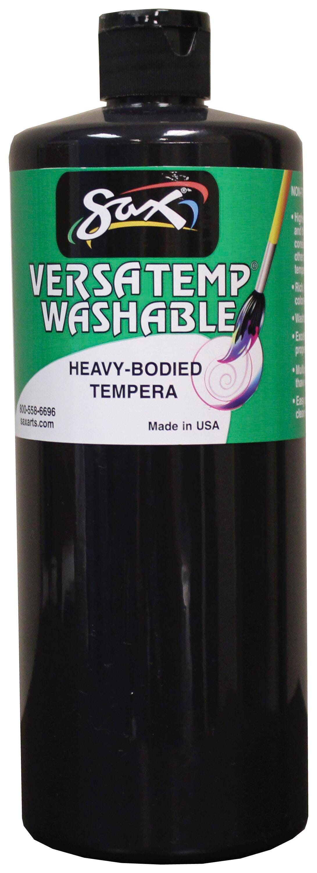 PAINT TEMPERA WASH HB SAX VERSATEMP BLACK QUART
