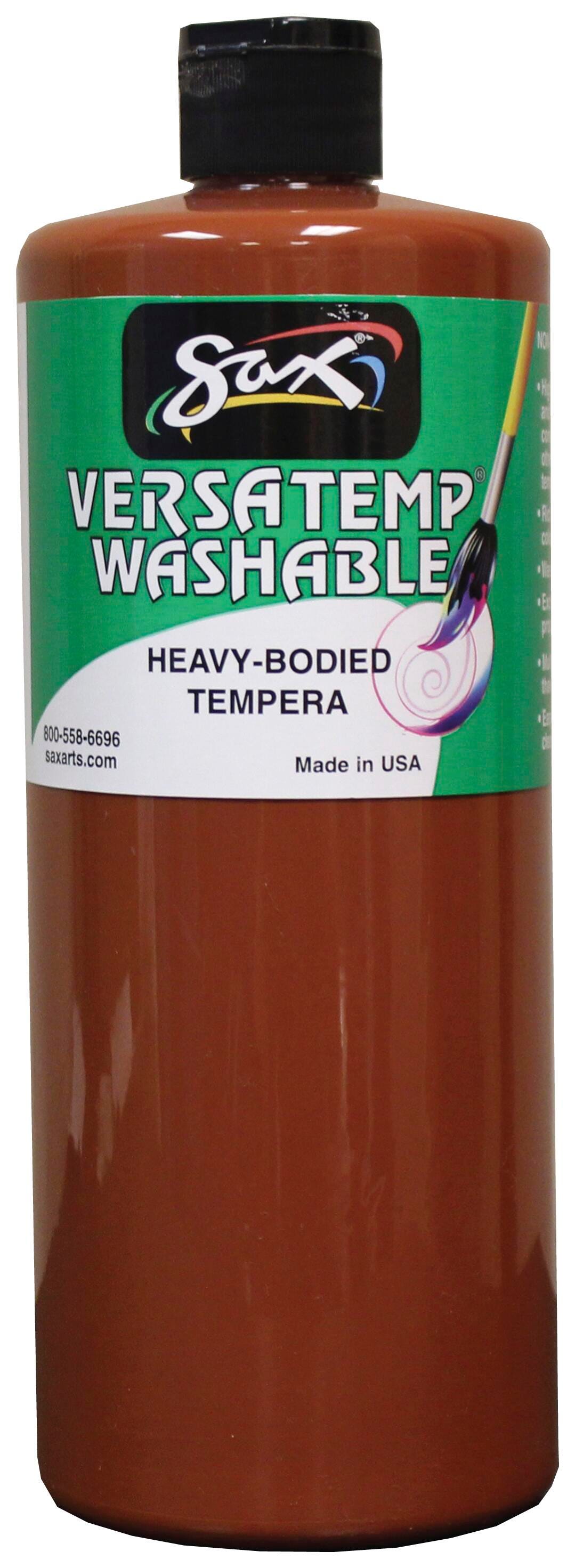 PAINT TEMPERA WASH HB SAX VERSATEMP BROWN QUART