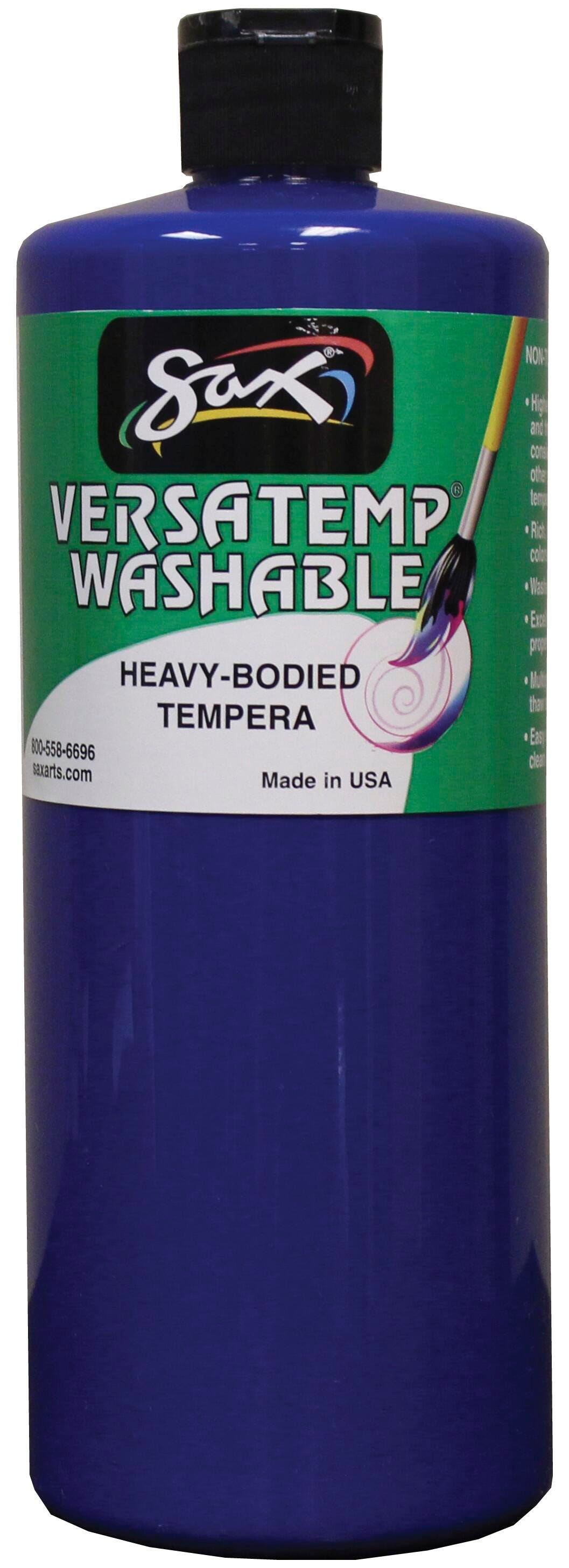 PAINT TEMPERA WASH HB SAX VERSATEMP PRIMARY BLUE QUART