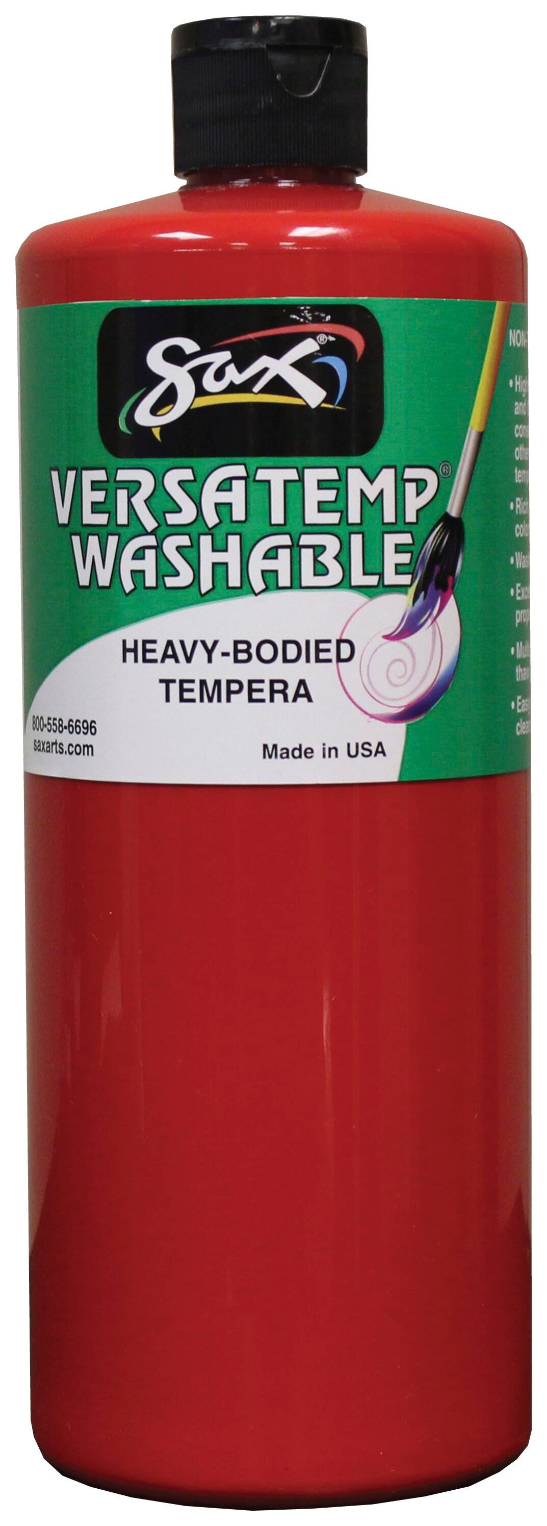 PAINT TEMPERA WASH HB SAX VERSATEMP PRIMARY RED QUART
