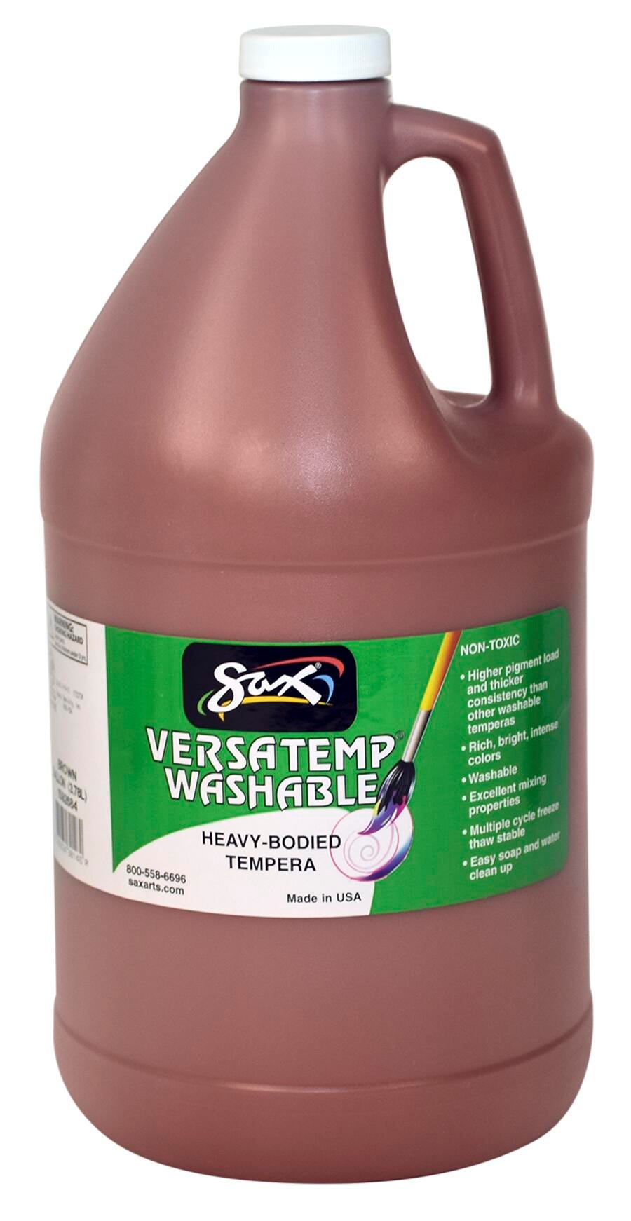 PAINT TEMPERA WASH HB SAX VERSATEMP BROWN GALLON